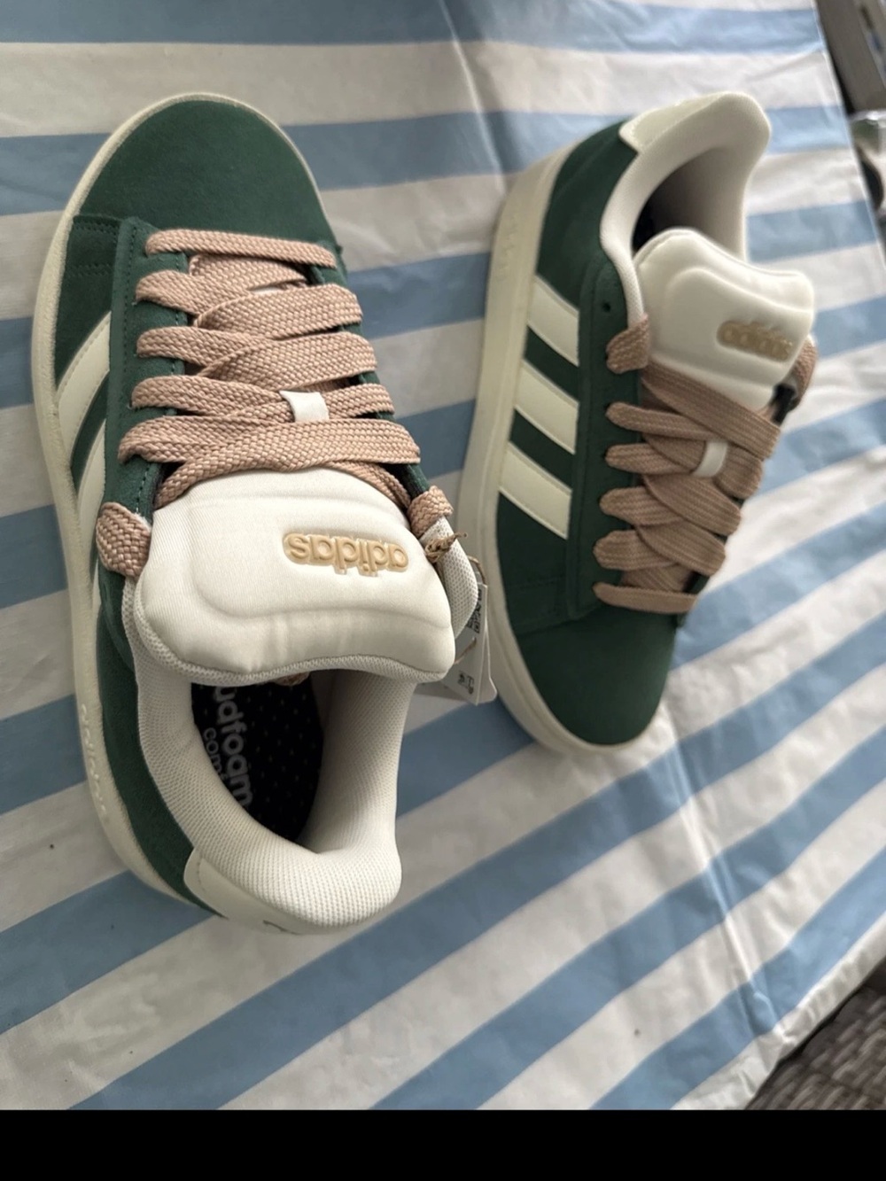 Adidas Grand Court Alpha 00s Retro Skate Sneakers Womens Size 7 Mens 6 IH3850